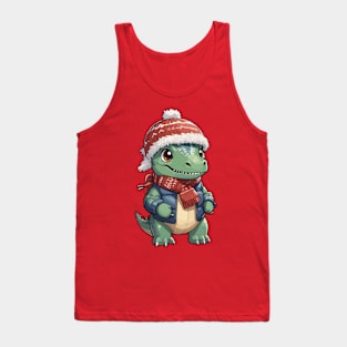 Winter Dino Tank Top